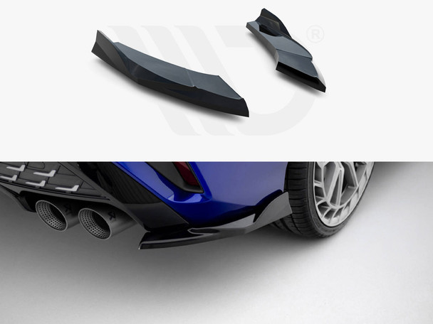 Maxton Design Rear Side Splitters V.2 Audi S3 Sedan 8Y Facelift