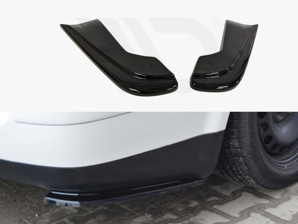 Maxton Design Rear Side Splitters VW Passat B5 Estate - Textured