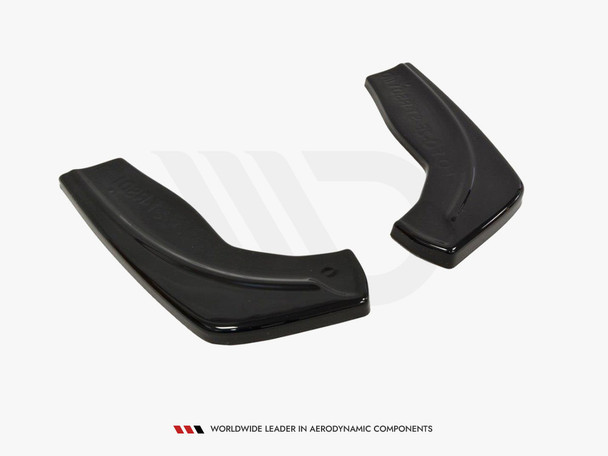 Maxton Design Rear Side Splitters V.1 Ford Focus II ST Facelift - Textured