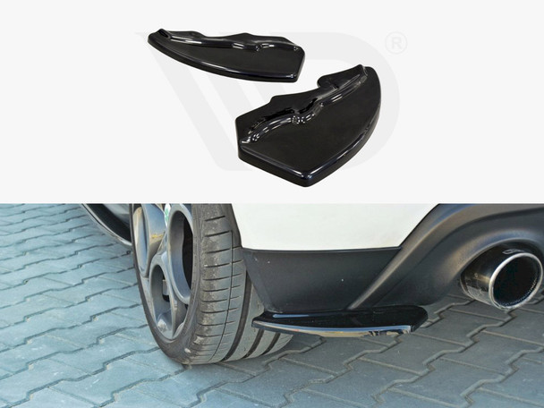 Maxton Design Rear Side Splitters Alfa Romeo Giulietta Zender - Carbon Look