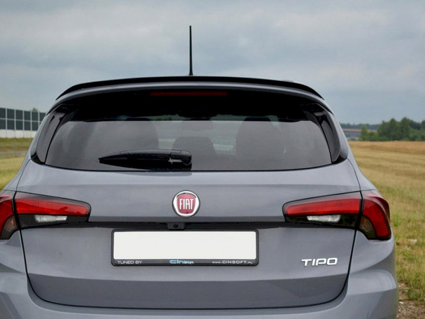 Maxton Design Spoiler CAP Fiat Tipo S-Design SW - Carbon Look