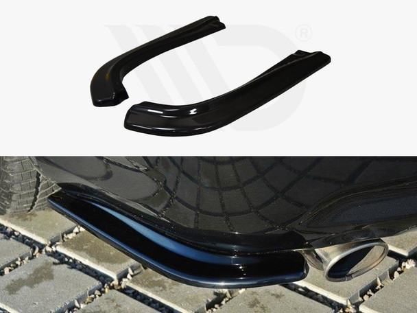 Maxton Design Rear Side Splitters Infiniti G37 Sedan - Carbon Look