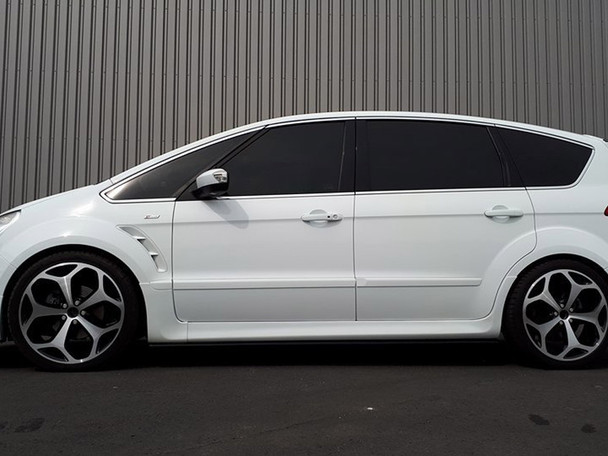 Maxton Design Side Skirts Splitters Ford S-max Titanium Facelift (2010-2015) - Carbon Look