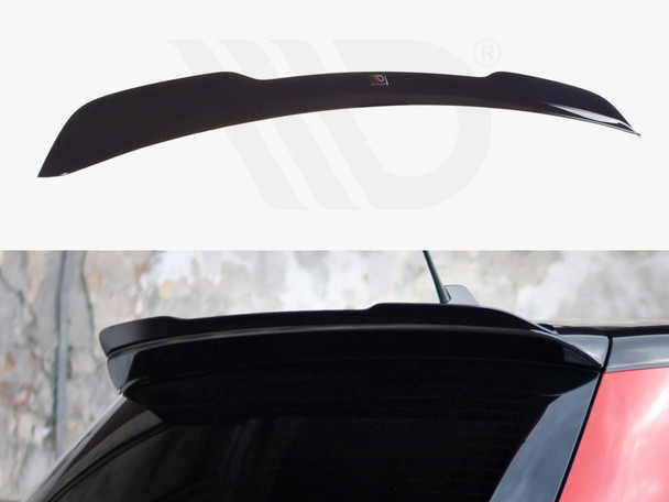 Maxton Design Spoiler Extension Skoda Fabia MK2 RS (2010-2014) - Textured