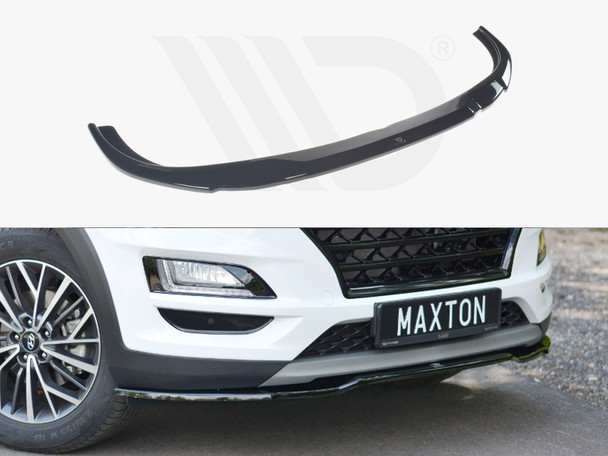 Maxton Design Front Splitter V.2 Hyundai Tucson MK3 Facelift (2018-UP) - Textured