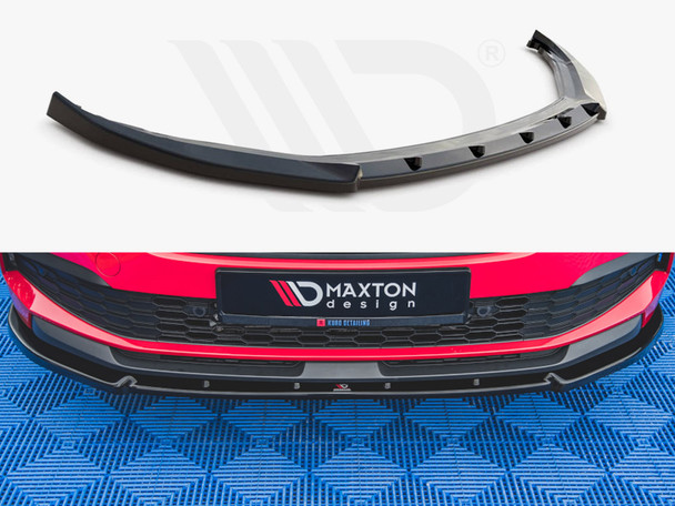 Maxton Design Front Splitter V2 Skoda Kamiq (2019-) - Carbon Look