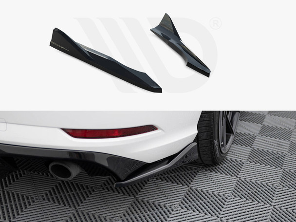 Maxton Design Rear Side Splitters V.2 Audi A3 Sedan 8V Facelift