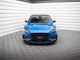 Maxton Design Front Splitter V.4 Ford Focus ST / ST-Line Mk4 - Carbon Look