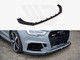 Maxton Design FRONT SPLITTER V.2 AUDI RS3 8V FACELIFT SEDAN (2017-20)