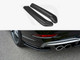 Maxton Design REAR SIDE SPLITTERS AUDI S3 / A3 S-LINE 8V FL SEDAN