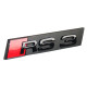 RS3 Grille Badge Gloss Black