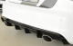 Rieger Hatchback Rear Diffuser Gloss Black - S3 (8V) Pre-FL