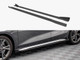 Maxton Design Street PRO Side Skirts Diffusers + Flaps Audi S3 / A3 S-Line 8Y / 8Y Facelift