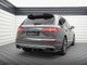 Maxton Design Central Rear Splitter (Vertical Bars) Audi Q7 Mk2