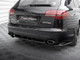 Maxton Design Central Rear Splitter (Vertical Bars) Audi RS6 Avant C6