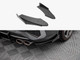 Maxton Design Street PRO Rear Side Splitters + Flaps Audi S3 Sedan 8Y