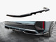 Maxton Design Central Rear Splitter (Vertical Bars) BMW X1 M-Pack U11