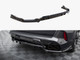 Maxton Design Central Rear Splitter (Vertical Bars) BMW X5 M F95 Facelift