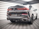 Maxton Design Central Rear Splitter (Vertical Bars) V.3 BMW X6 M-Pack G06