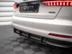 Maxton Design Central Rear Splitter (Vertical Bars) BMW X6 M Sport F16