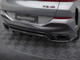 Maxton Design Central Rear Splitter (Vertical Bars) V.1 BMW X6 M-Pack G06 Facelift