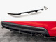 Maxton Design Central Rear Splitter (Vertical Bars) Fiat 500X Sport Mk1 Facelift