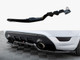 Maxton Design Central Rear Splitter (Vertical Bars) Ford Kuga ST Mk1