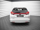 Maxton Design Central Rear Splitter Honda Civic Tourer MK9