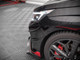 Maxton Design Central Rear Splitter (Vertical Bars) Hyundai I20 N Mk3
