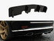 Maxton Design Central Rear Splitter (Vertical Bars) Jeep Grand Cherokee Wk2 Summit Facelift