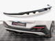Maxton Design Central Rear Splitter (Vertical Bars) Kia EV6 GT-Line Mk1