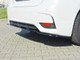 Maxton Design Central Rear Splitter Lexus CT Mk1 Facelift