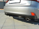 Maxton Design Central Rear Splitter (Vertical Bars) Lexus IS Mk3 T