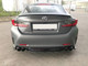 Maxton Design Central Rear Splitter (With Vertical Bars) Lexus RC (2014-UP)