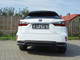 Maxton Design Central Rear Splitter Lexus RX Mk4 H