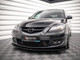 Maxton Design Street PRO Front Splitter V.1 + Flaps Mazda 3 MPS Mk1