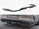 Maxton Design Rear Splitter (Vertical Bars) Mercedes-AMG C43 Coupe C205 Facelift