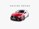 Maxton Design Front Splitter V.5 Mercedes-Amg Cla 45 Aero C118