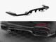 Maxton Design Rear Splitter (Vertical Bars) V.1 Mercedes-AMG GLC 63 SUV X253