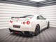 Maxton Design Rear Splitter + Flaps Nissan GTR R35 1st Facelift