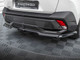 Maxton Design Rear Splitter (Vertical Bars) Peugeot 408 Mk1