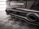 Maxton Design Rear Splitter (Vertical Bars) Porsche Panamera Turbo 970