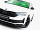 Maxton Design Rear Side Splitters Skoda Octavia Sportline Liftback / Estate Mk4 Facelift