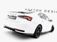Maxton Design Rear Side Splitters Skoda Octavia Sportline Liftback / Estate Mk4 Facelift