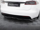 Maxton Design Rear Splitter (Vertical Bars) V.2 Tesla Model S Plaid Mk1 Facelift