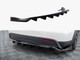 Maxton Design Rear Splitter (Vertical Bars) Tesla Model X Mk1 Facelift