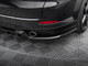 Maxton Design Rear Splitter (Vertical Bars) Toyota Avensis Sedan Mk3 Facelift