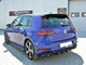 Maxton Design Rear Splitter Volkswagen Golf R / R-Line Hatchback Mk7 Facelift