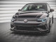 Maxton Design Front Splitter V.2 VW Golf R Mk8
