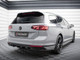 Maxton Design Rear Splitter (Vertical Bars) Volkswagen Passat R-Line B8 Facelift